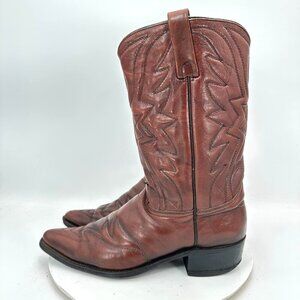 Durango 9034 Men Size 11B Brown Leather Pull On Western Cowboy Boot
